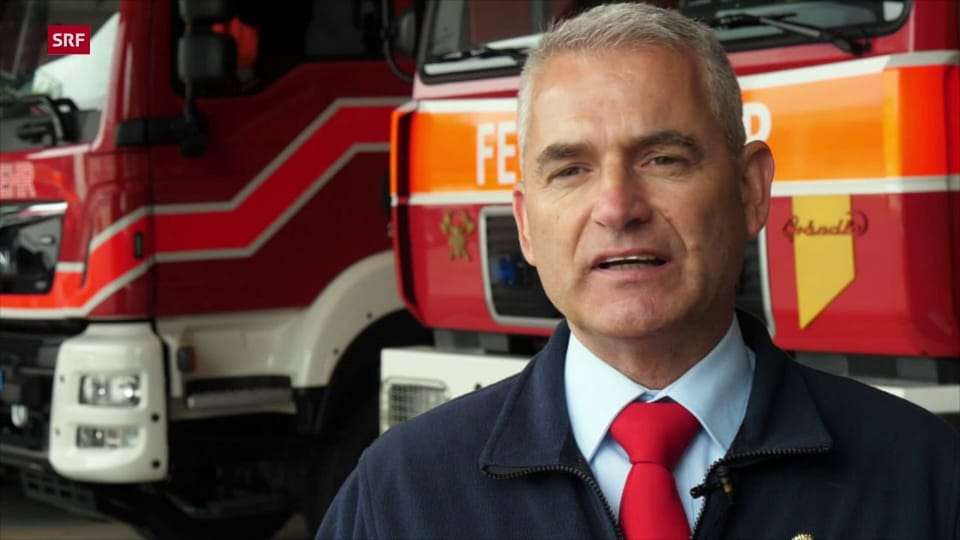 Feuerwehrinspektor AR, Walter Hasenfratz: Ärger über die Swisscom-Pannen