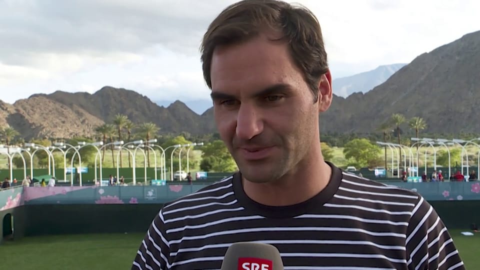 Federer zum Wechsel von Dubai nach Indian Wells
