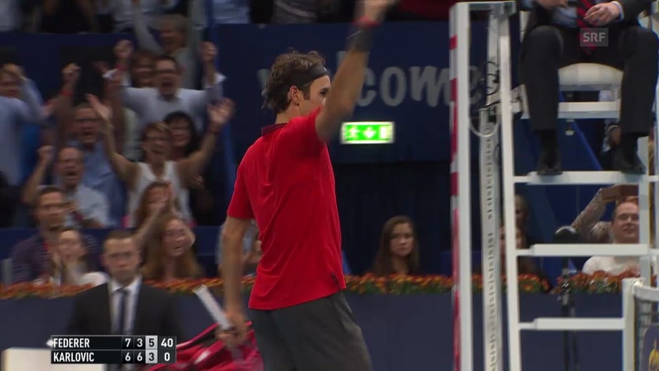 Live-Highlights Federer - Karlovic