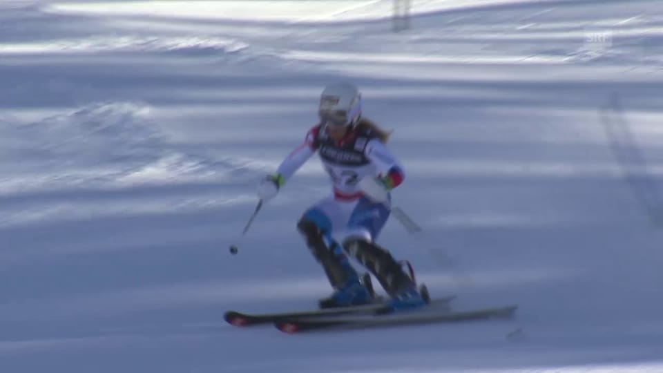 Lara Guts solider Slalom-Auftritt