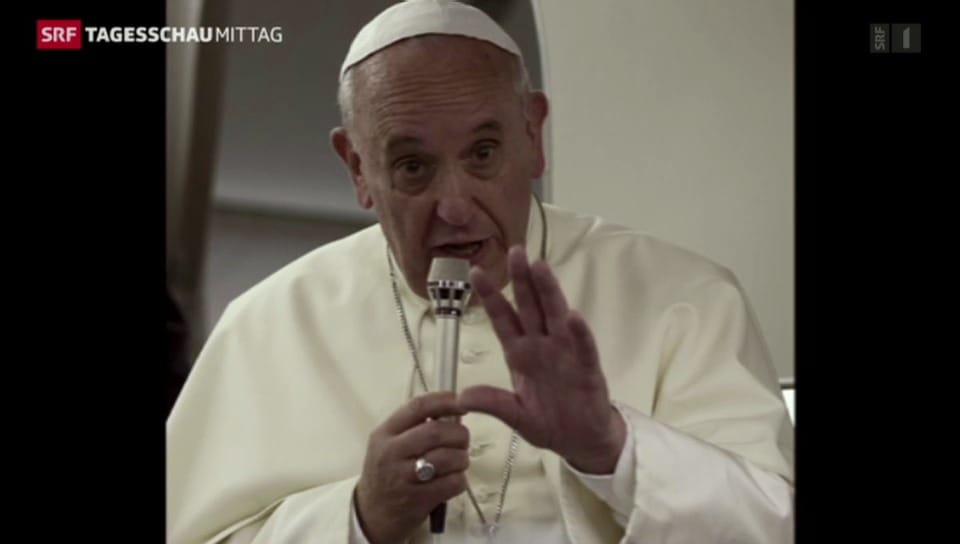 Der Papst spricht Klartext