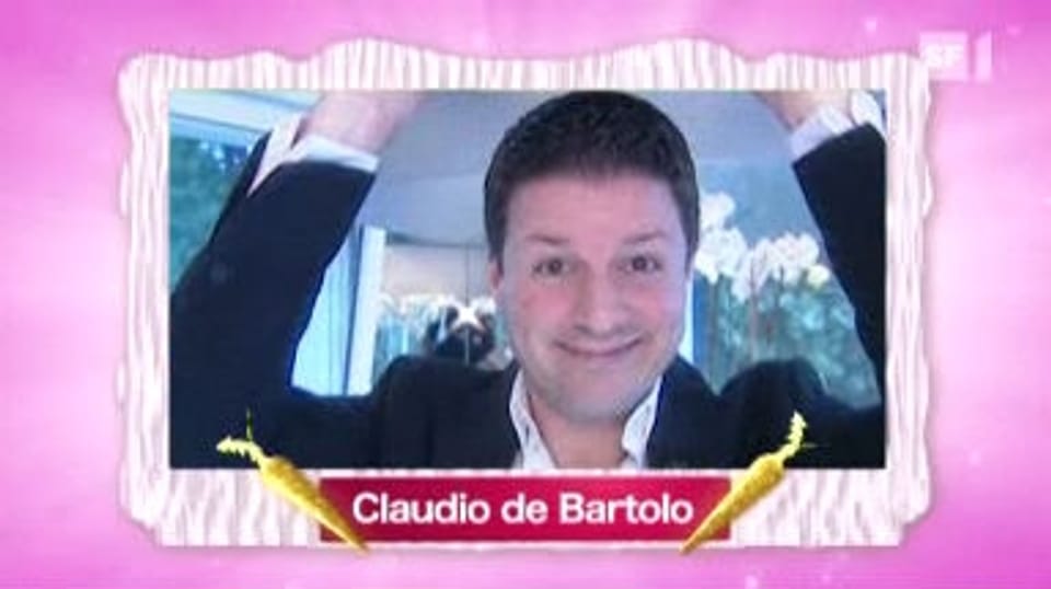 Goldenes Rüebli mit Claudio de Bartolo