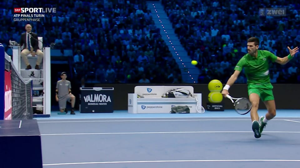 Djokovic beweist ganz feines Händchen