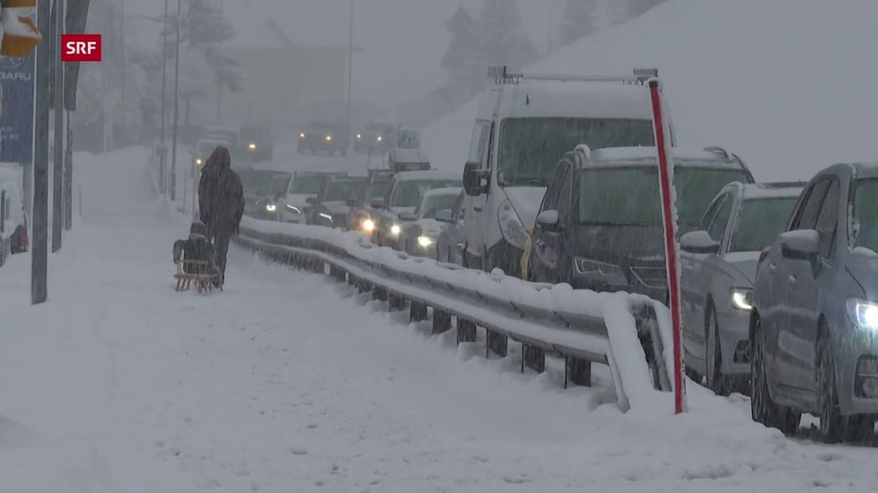 Schnee in Graubünden (unkomm.)