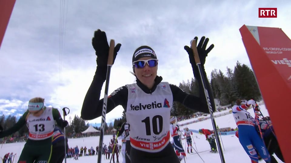 Tour de ski - Nathalie von Siebenthal