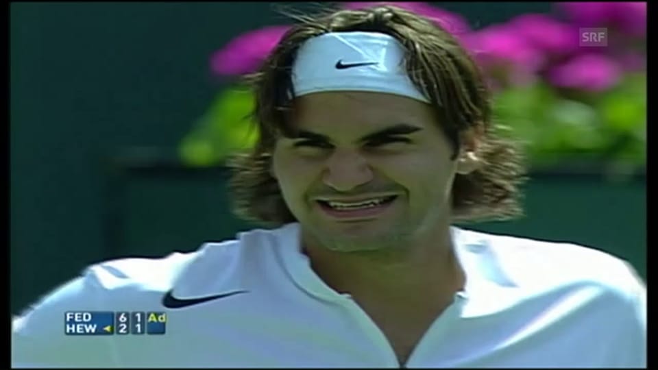Der Wahnsinns-Punkt zwischen Federer und Hewitt