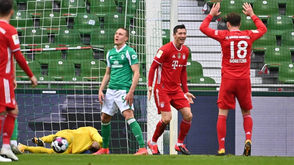 Bayern ohne Mühe gegen Werder Bremen