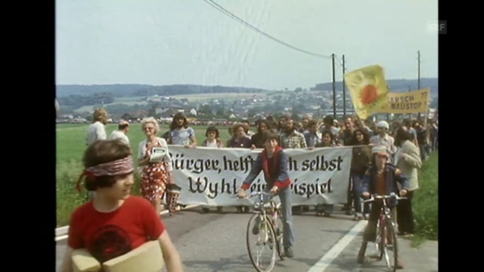 Pfingstmarsch (Panorama, 5.6.1977, ohne Kommentar)