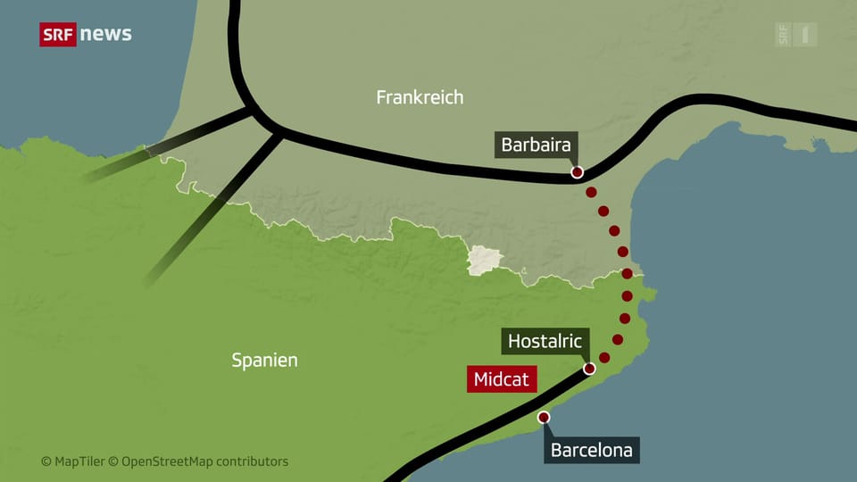 Gas aus Spanien soll Versorgung sichern