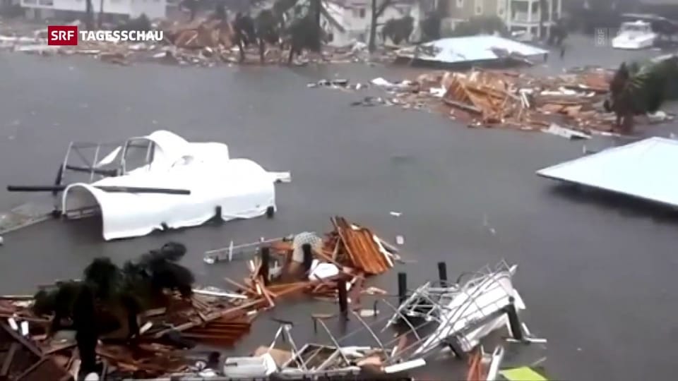 Einer der stärksten Hurrikans fegt durch Florida
