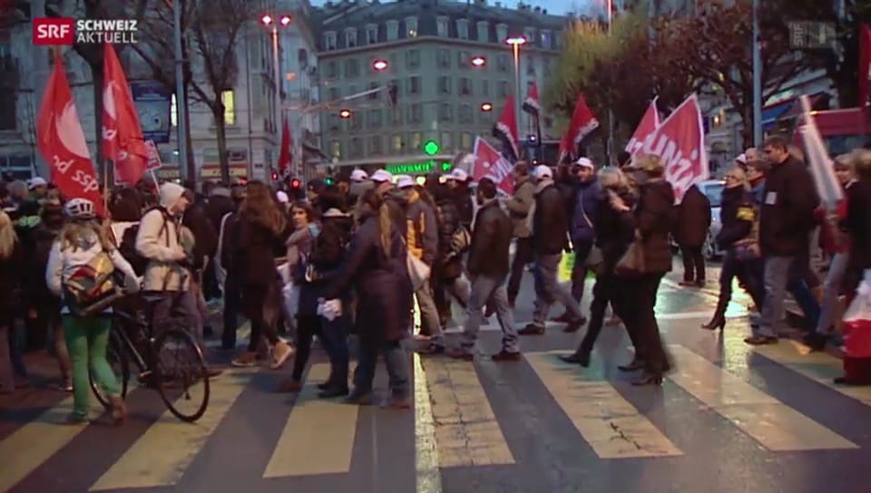 Streik in Genf