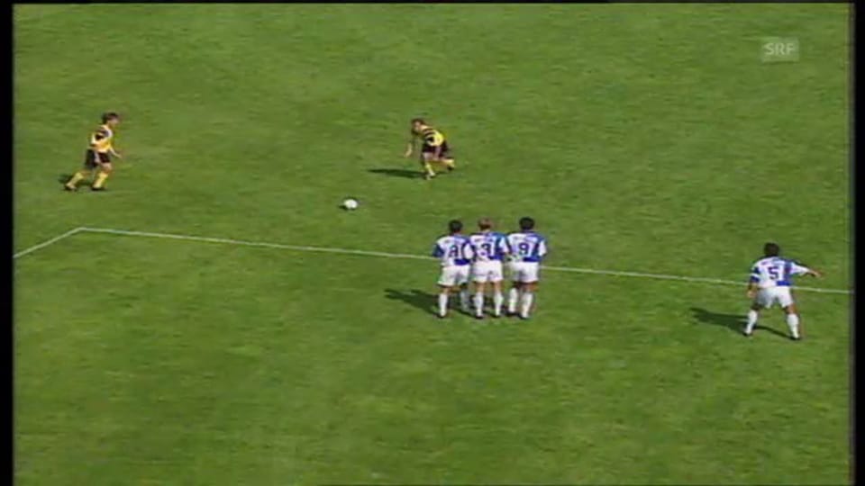 1994: Letzter Cup-Sieg von GC (4:0 vs. Schaffhausen)
