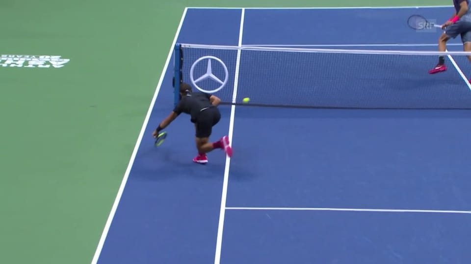 Ultraschneller Nadal zaubert gegen Del Potro