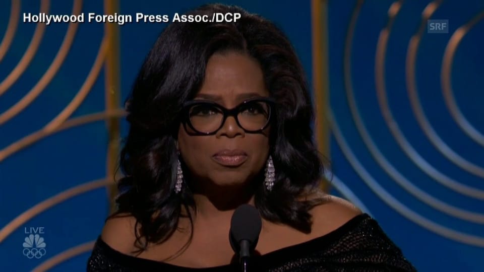Oprahs Appell bei den Golden Globes