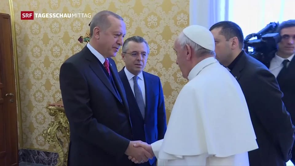 Beim Papst spricht Erdogan die Jerusalem-Frage an