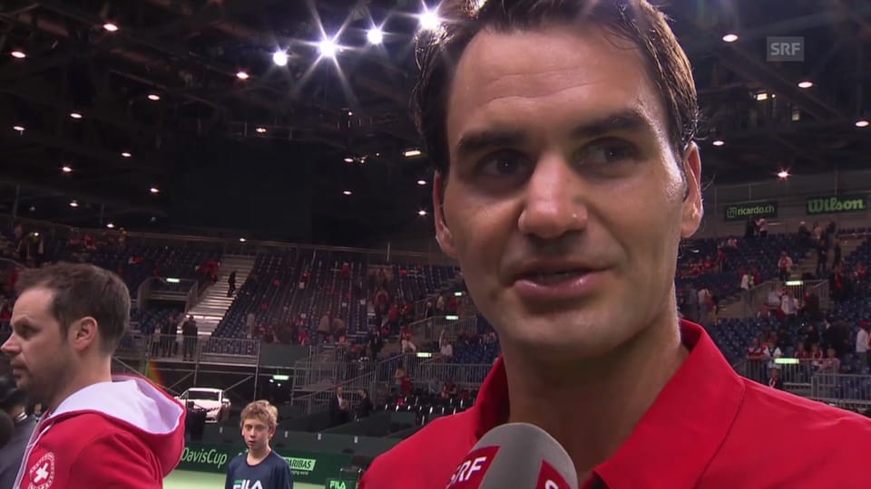 Roger Federer: «Es liegt viel Druck auf uns»
