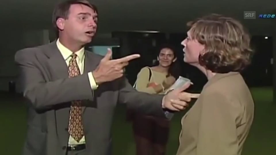 Schon vor 15 Jahren verunglimpfte Bolsonaro eine Parlamentarierin