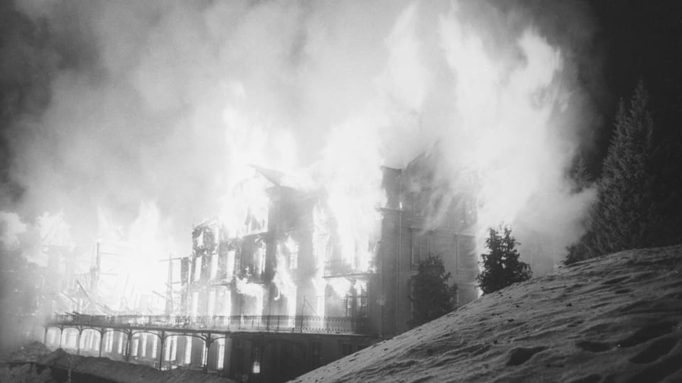 Der Brand des Grand-Hotels Rigi-Kaltbad