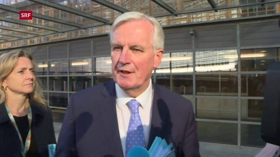 Chefunterhändler Michel Barnier: «Ich bin froh über den Entscheid»