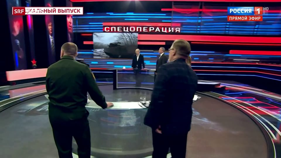 Russisches Staatsfernsehen verfälscht SRF-Reportage