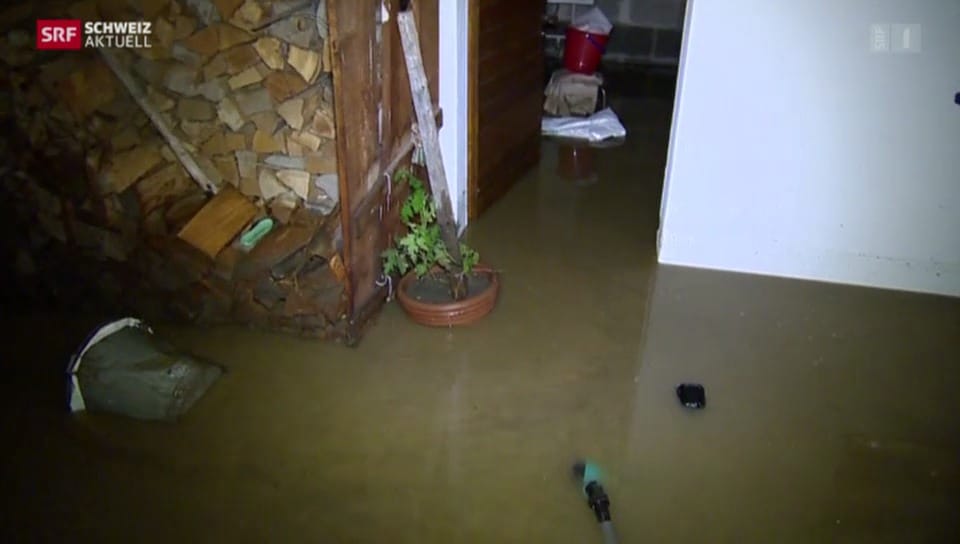 Dutzende Keller überschwemmt