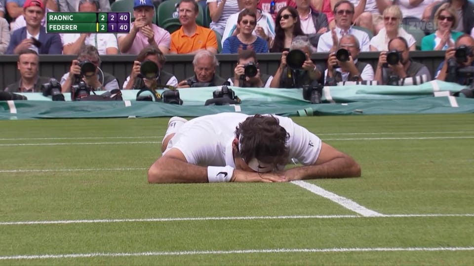 2016 im Halbfinal: Federer scheitert an Raonic