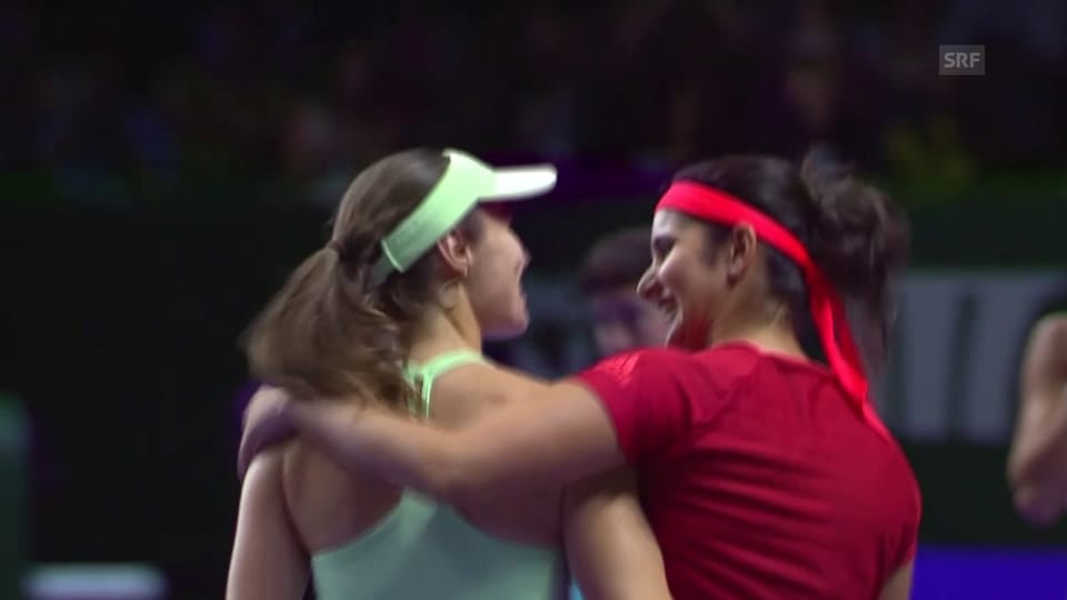Hingis/Mirza triumphieren an den WTA Finals 2015