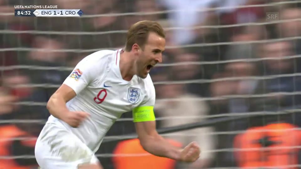 Kane erzielt den goldenen Treffer gegen Kroatien