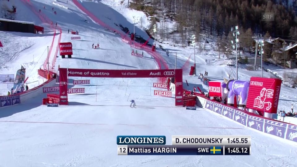 Der 2. Lauf von Mattias Hargin («sportlive», 15.12.2013)