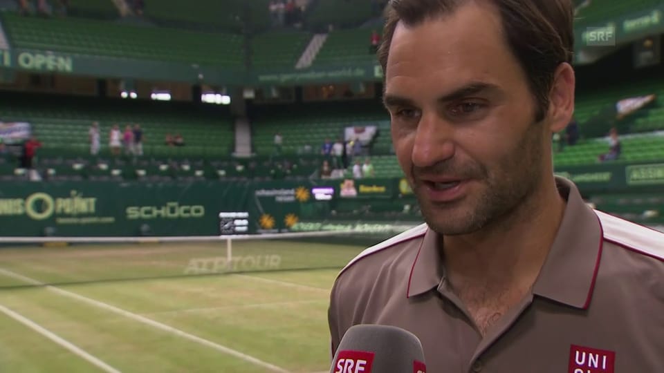 Federer: «Irgendwie glücklich, irgendwie auch verdient»