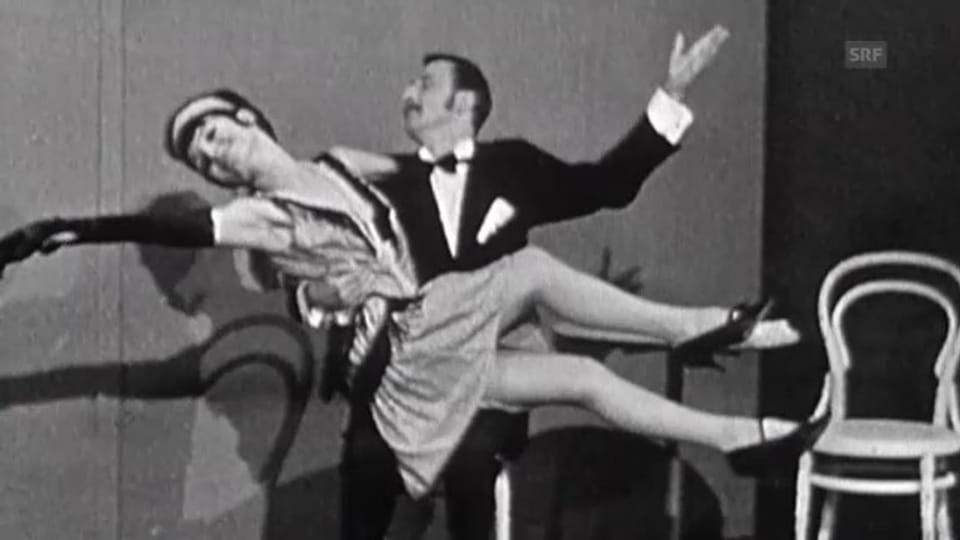 Tanz der 1920er: «Black Bottom» in einer TV-Show (undatiert)