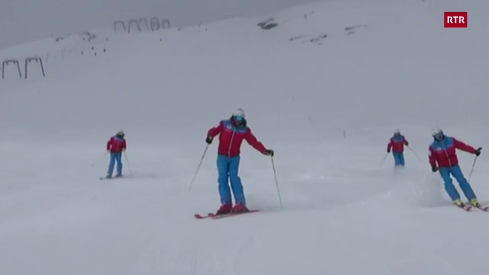 Synchro Ski Team Surselva - trenament