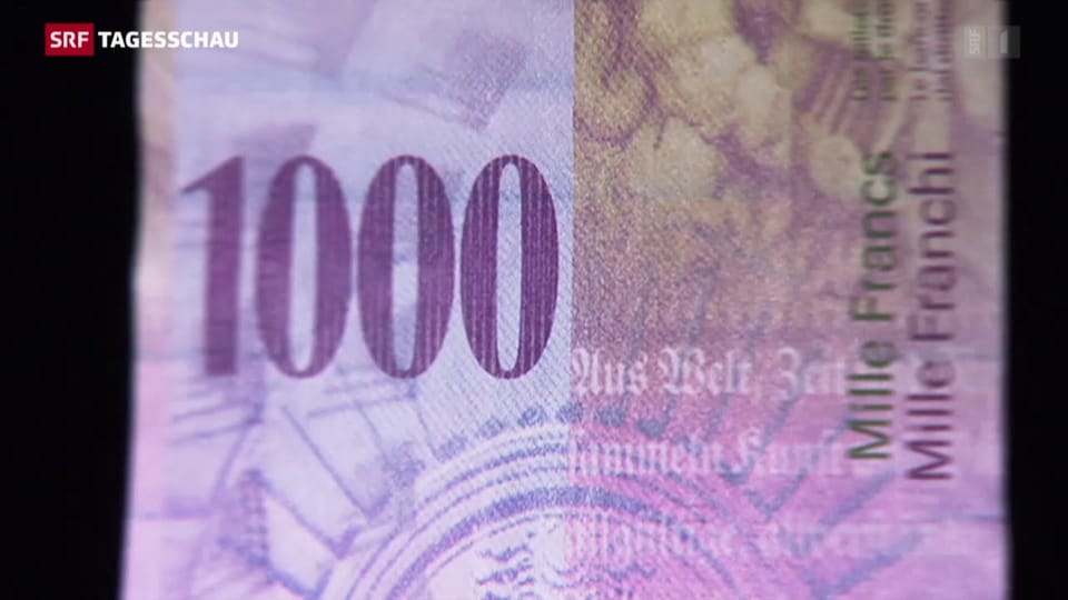 Schweiz bleibt bei der 1000er-Note