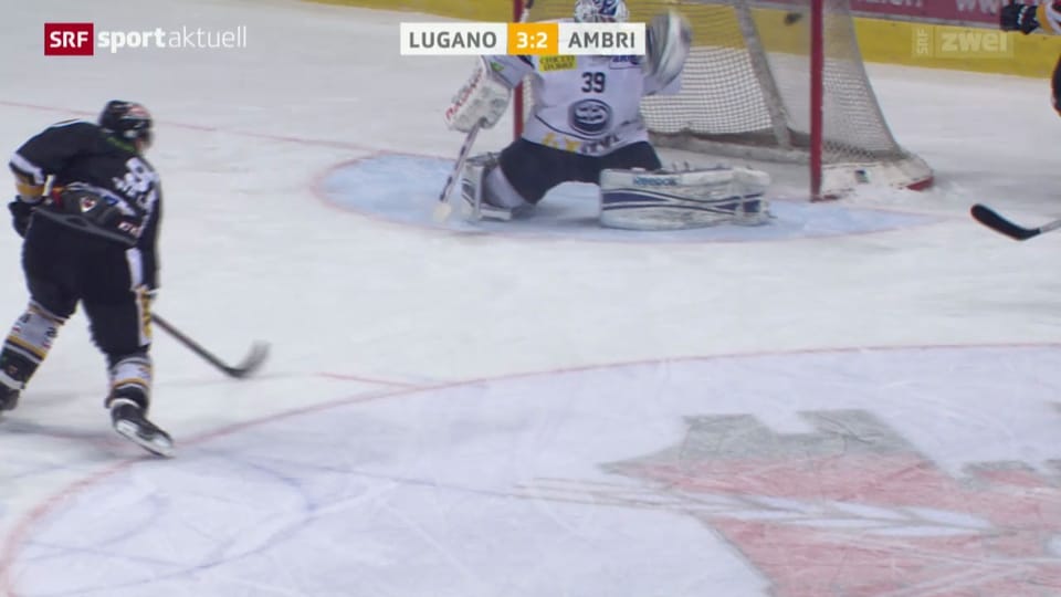 Eishockey: Lugano - Ambri