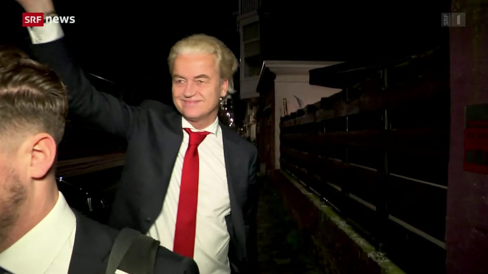 Der Rechtspopulist Geert Wilders siegt mit seiner Partei bei den Wahlen in den Niederlanden