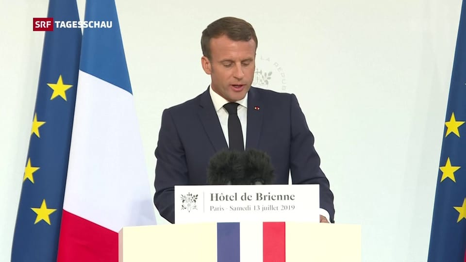 Macron zeigt Stärke – und will Militärstrukturen aufbauen