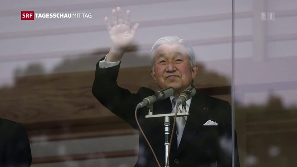 Kaiser Akihito wird 2019 zurücktreten