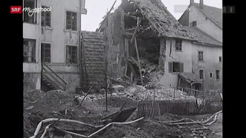 Die Bombardierung von Schaffhausen