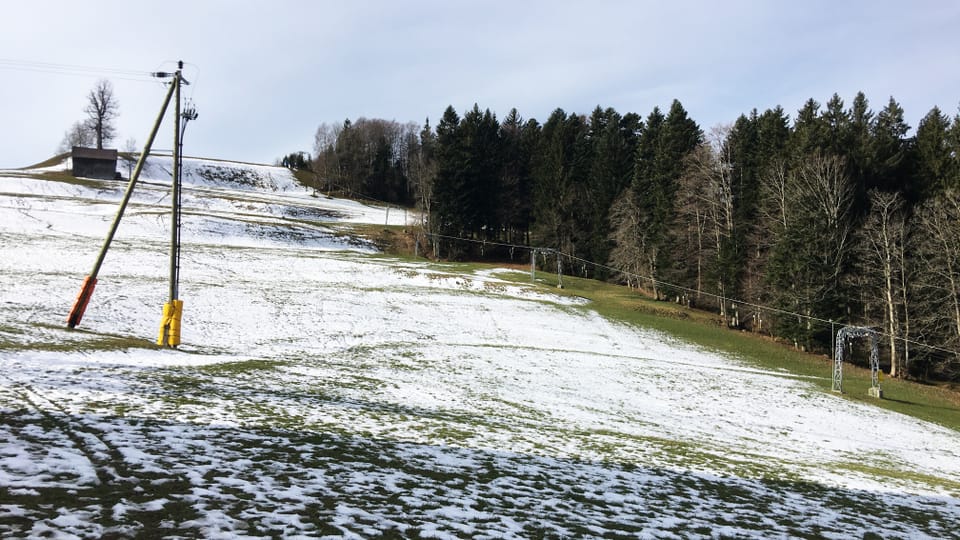 Die Zürcher Skigebiete bleiben wohl ohne Schnee
