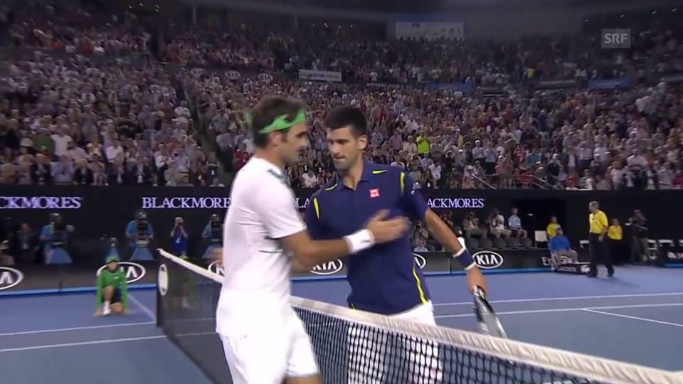 Federer unterliegt Djokovic in 4 Sätzen