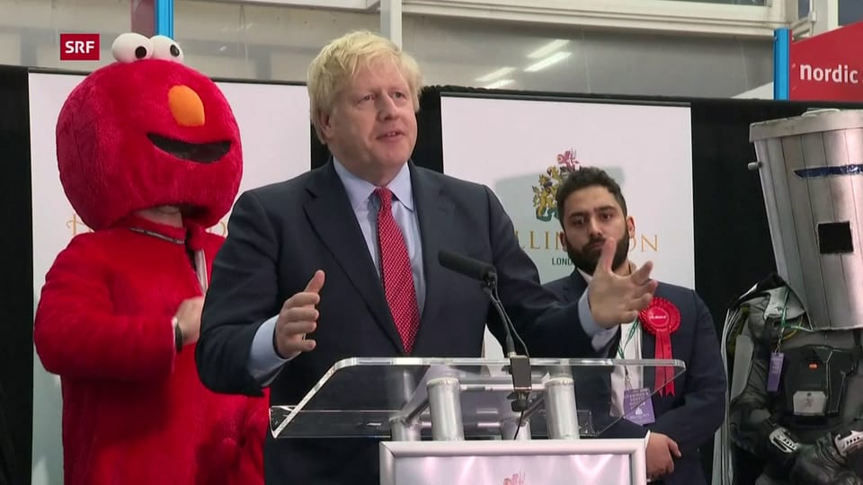 Boris Johnson: «In ferm nov mandat.»