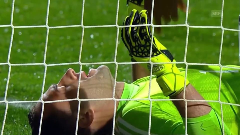 Ospinas «Big Saves» gegen Agüero und Messi (Quelle: SNTV)