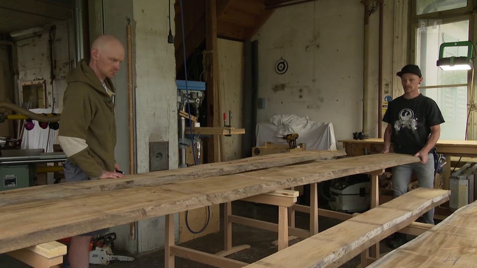 Nachhaltige Möbel aus Schweizer Holz