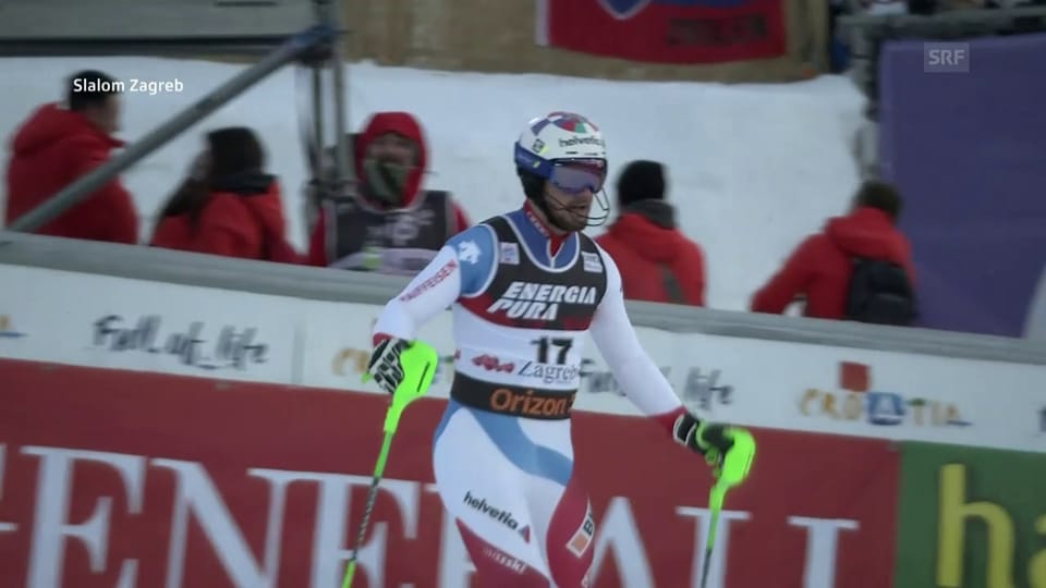 Aernis 2. Lauf im Slalom von Zagreb