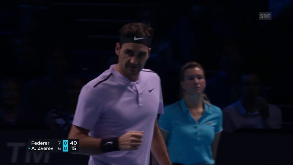 Federer ringt Zverev nieder