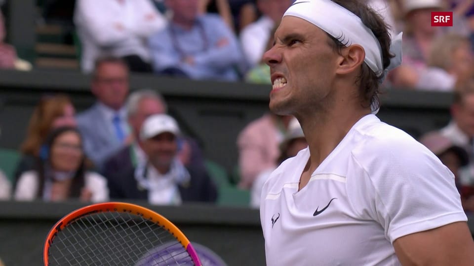 Archiv: Nadal kämpft sich in Wimbledon angeschlagen in Halbfinal