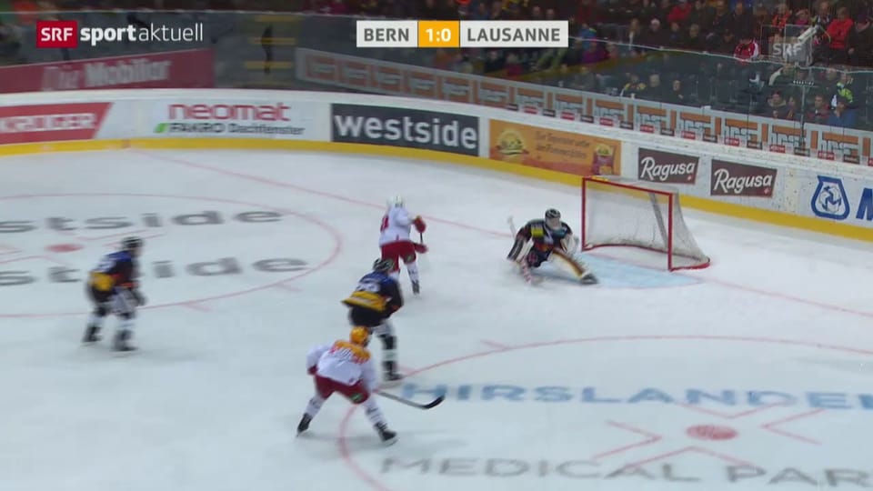 SCB - Lausanne: Die Taktik dominiert Spiel 1