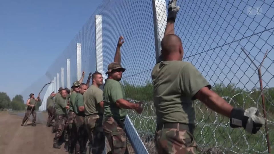 Neuer «Eiserner Vorhang» an Ungarns Grenze