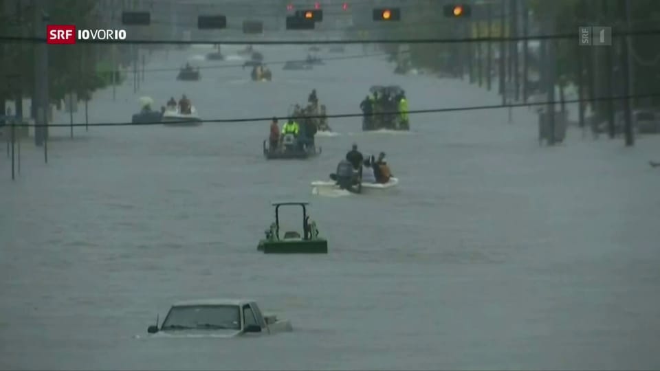 Sturm Harvey sorgt für Chaos in Houston