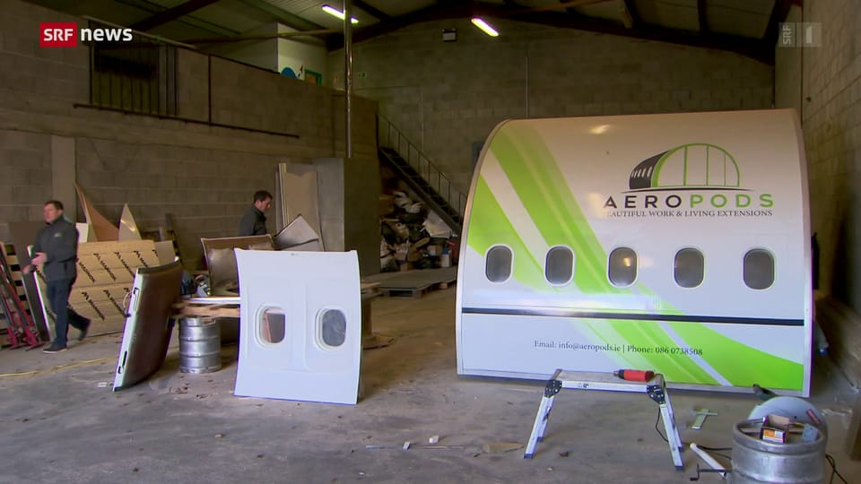 «Die Idee»: Zwei Iren hauchen Flugzeugwracks neues Leben ein